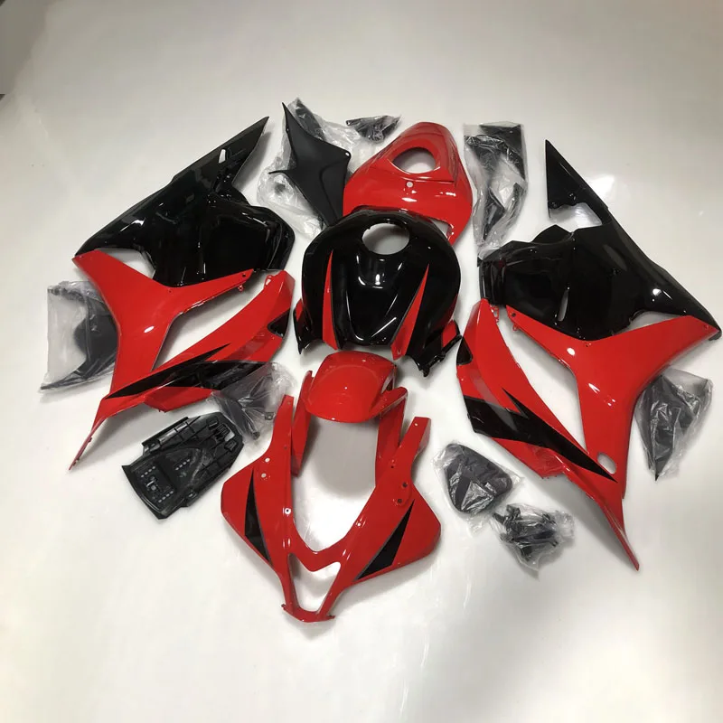 Injection molding Fairing kit for Honda cbr 600 rr 2009 2010 2011 2012 superior fairings CBR600RR 09 10 11 12 red black wsx82