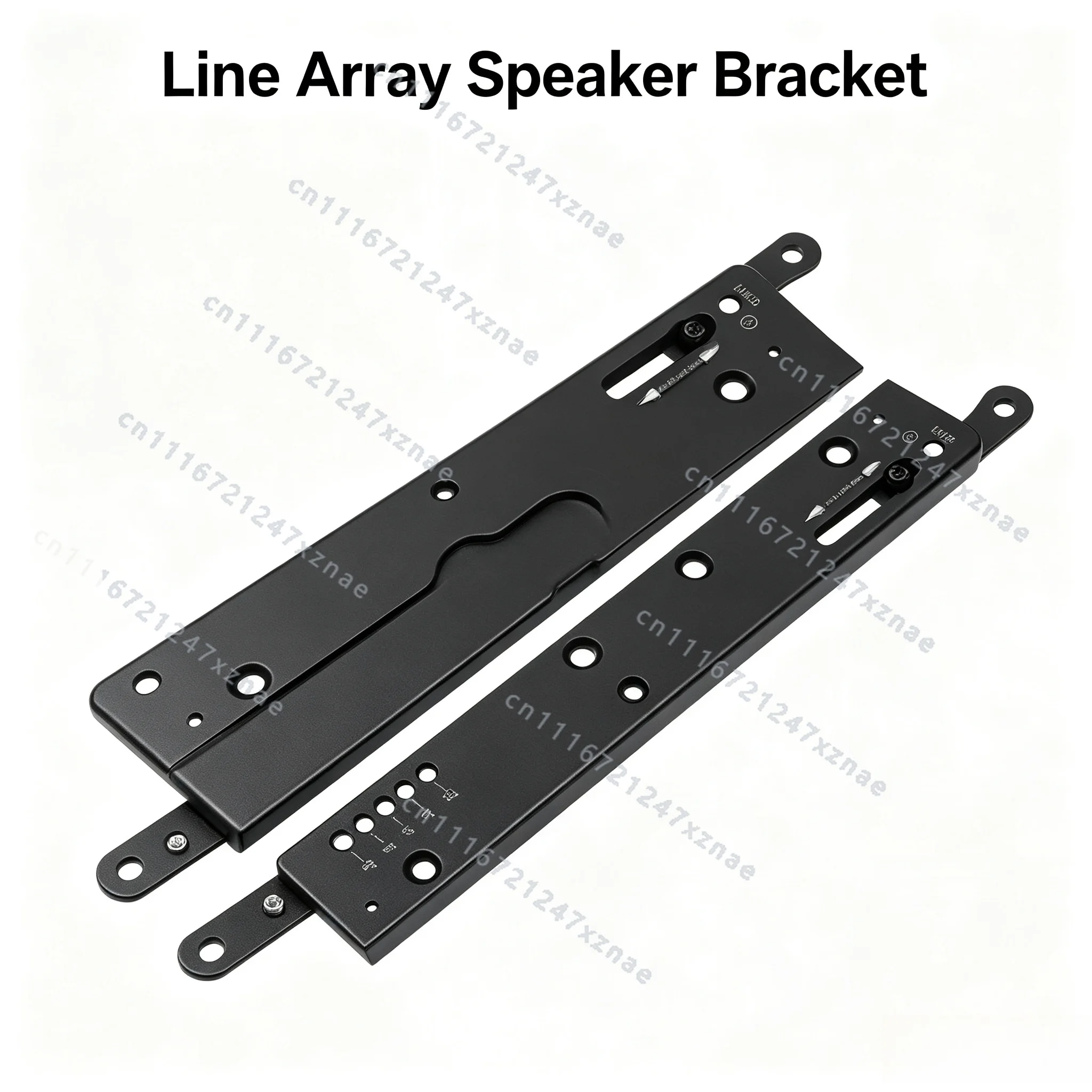 For Line Array Audio Cabinet,Aluminum Linear Array Speaker Hanging Bracket, Professional Aluminum Profile Hanger Accessory