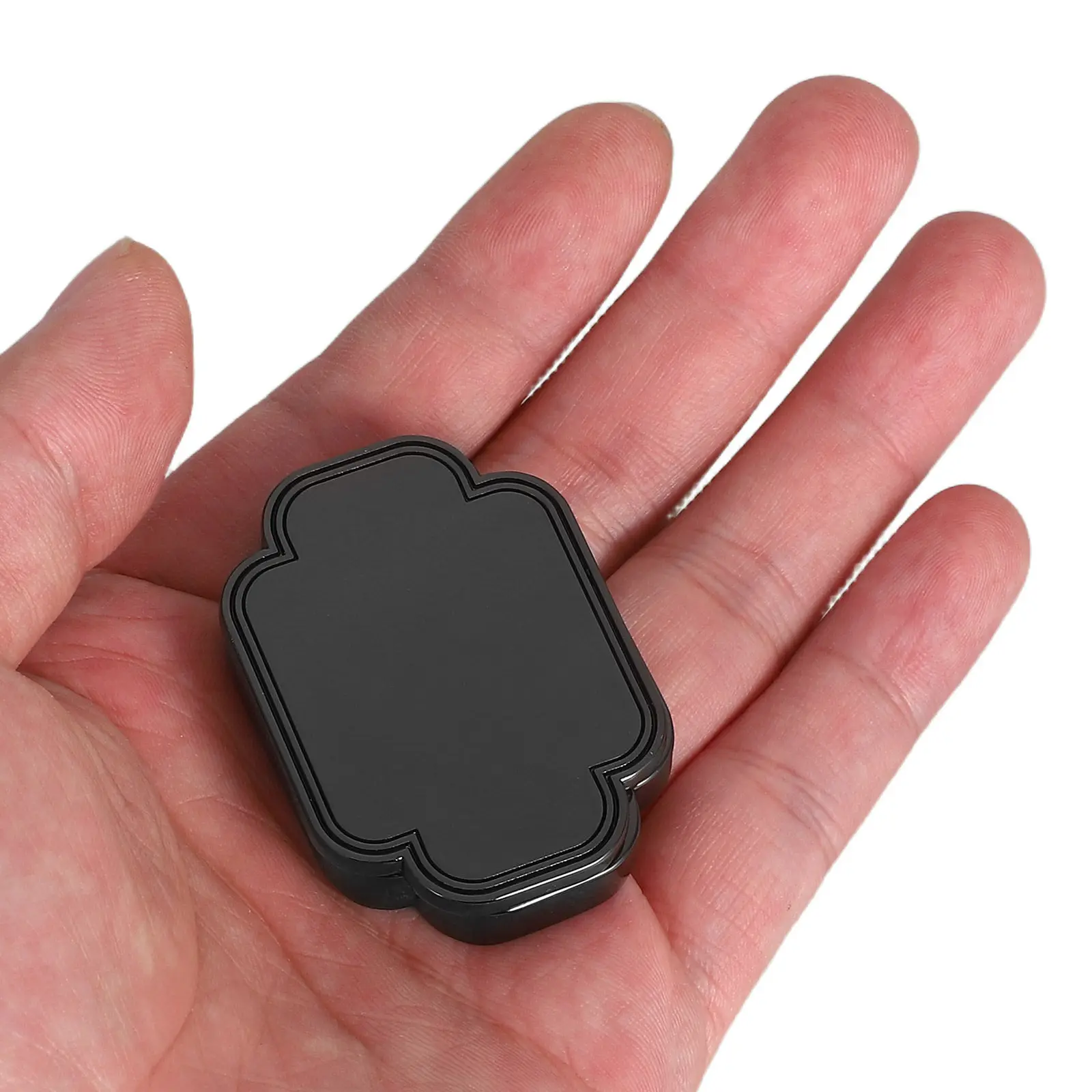 

Миниатюрный металлический контейнер для твердых духов, портативный дорожный футляр с выдвижным механизмом для бальзама, многоразовый держатель для парфюма/бальзама для губ