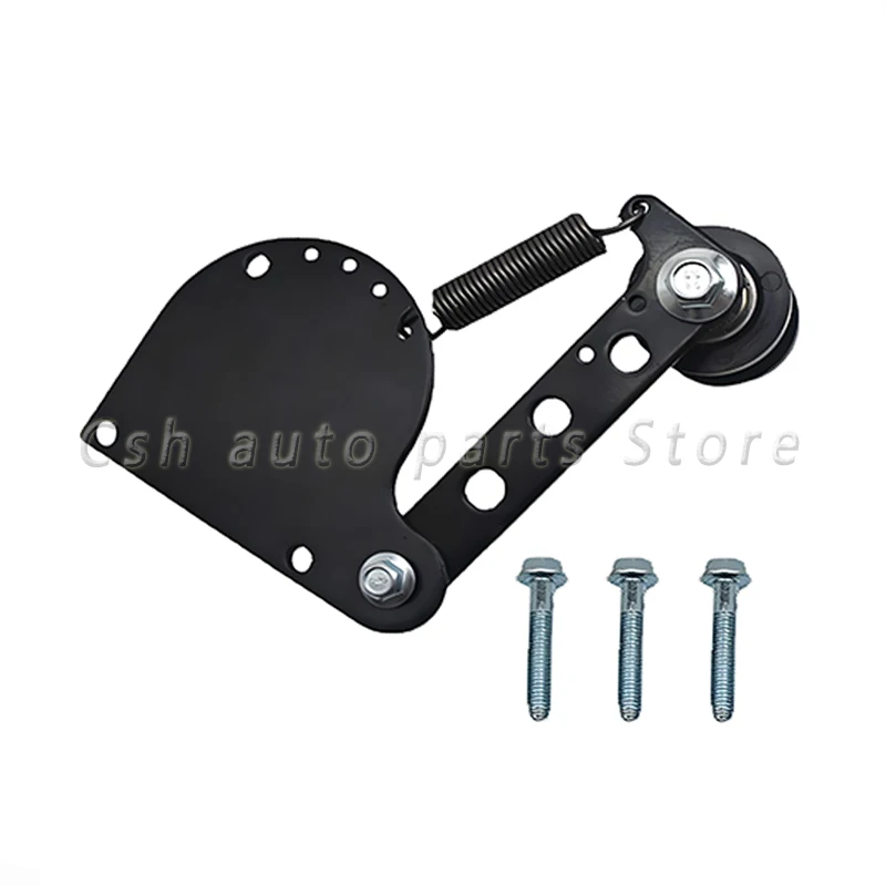Spring Loaded Chain Tensioner Fit 49cc 66cc 80cc 2 Stroke Engine Motorized Bicycle Silver and Black Chain Tensioner Kit