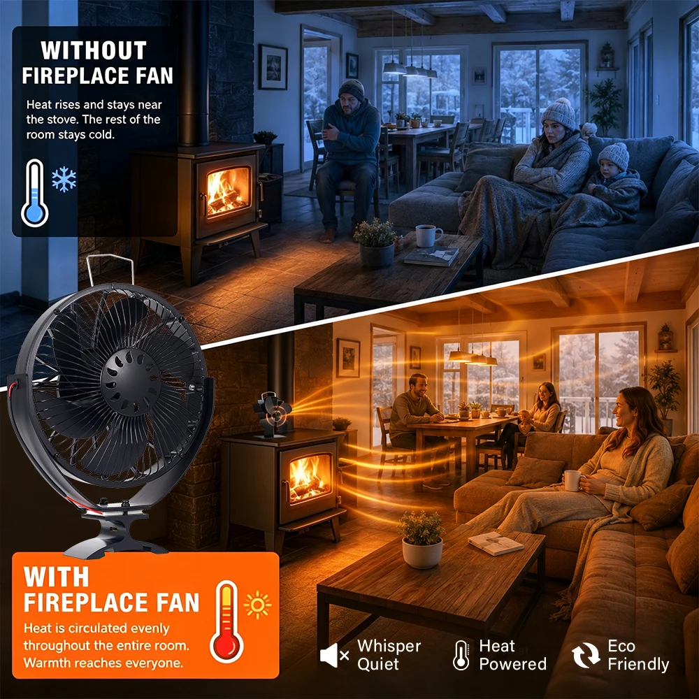 Thumbnail 4 - #36 Compare Wood Stove Fans Before You Buy