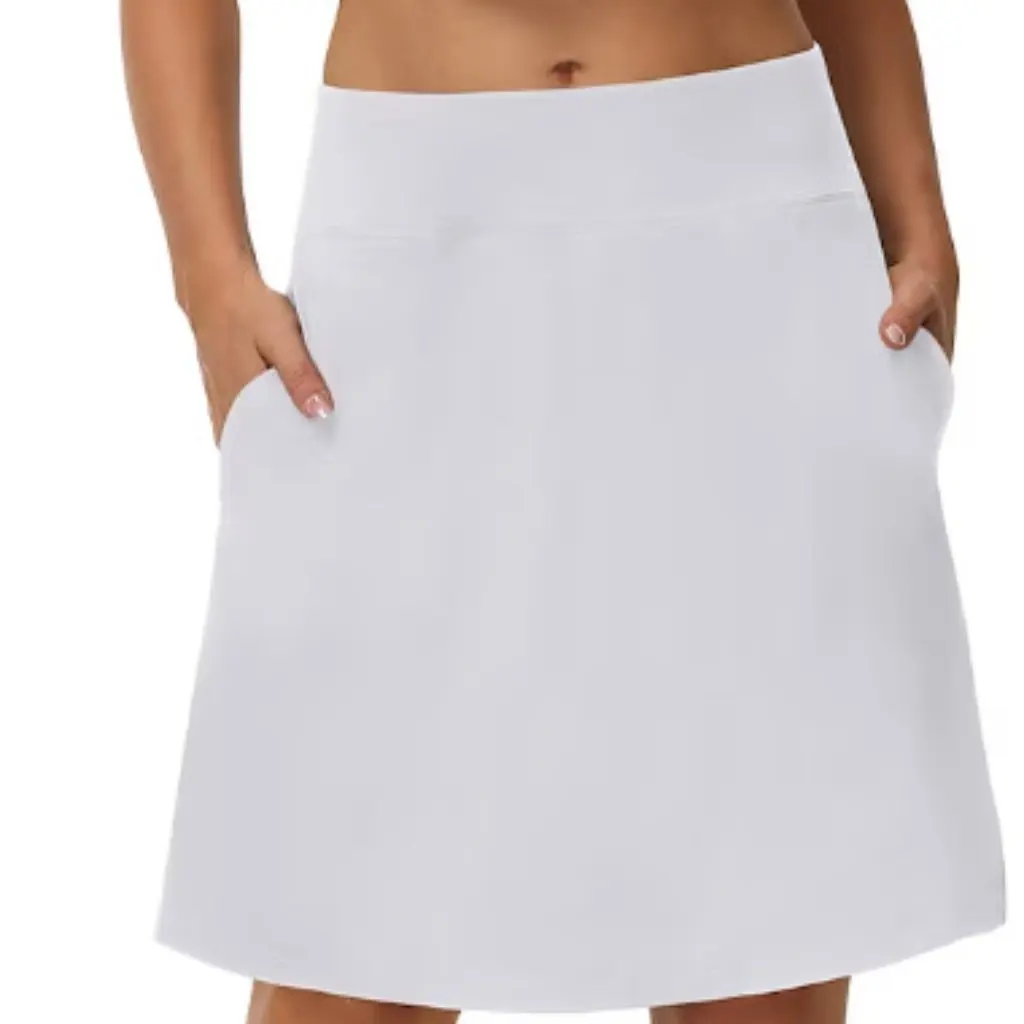 

Summer Sports Tennis Skirt Fake Two-Piece Yoga Fitness Anti-Light Midi Dress New Arrivals