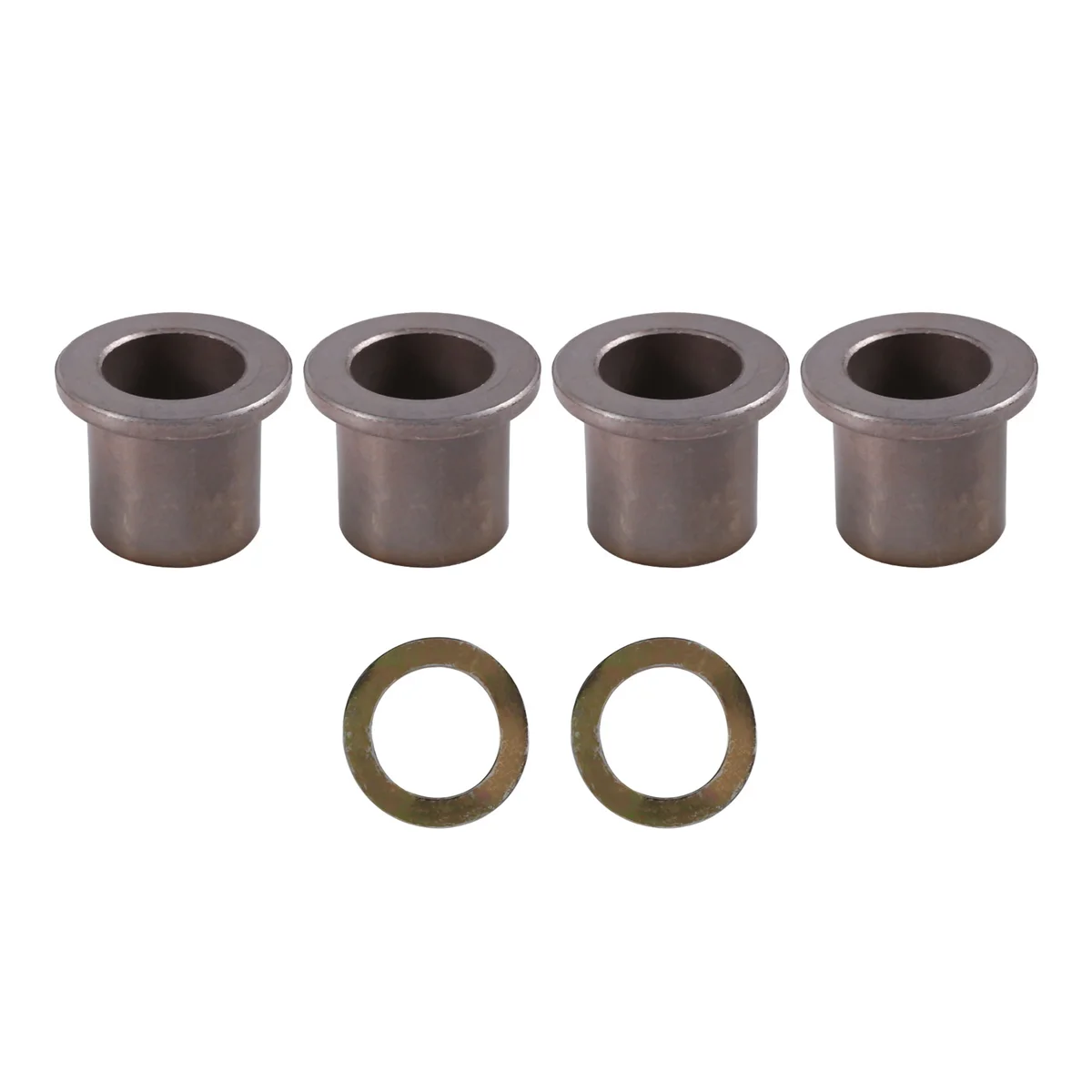 Spindle Bushings Upper and Lower Bushings Bronze, King Pin Wave Washer, for Club Car Precedent Golf Carts