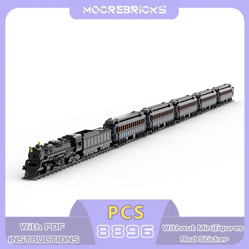 

Complete Set Of Polar High Speed Passenger Express Carriages Building Blocks Model Assembly Bricks Toy Children's Gifts