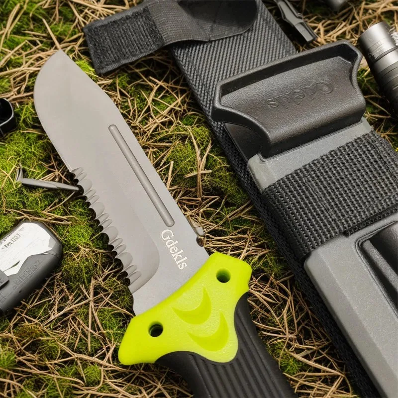 1pc Stainless Steel Outdoor Survival Knife Portable Camping Pocket Knife Military Tactical Knives