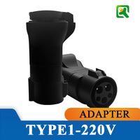 Charging Pile Adapter J1772 Type1 to 220V Universal Socket Adapter EV Discharge Plug for Camping/Home Use