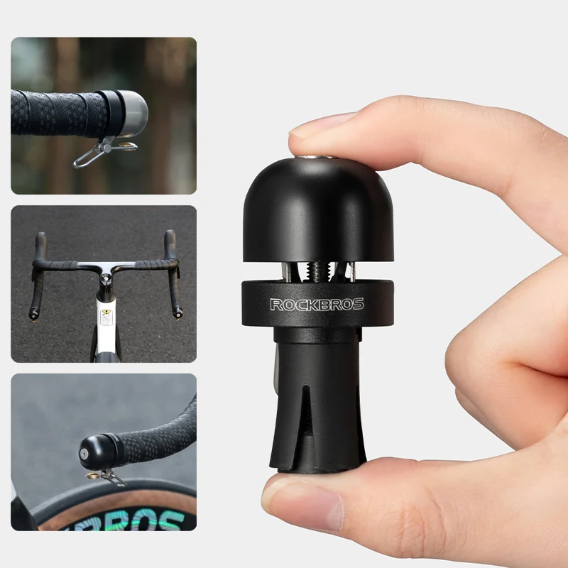 Glocke Klar Lauter Ton MTB Rennrad Hupe Fahrrad Griff Glocken Ring Geeignet für 18-25mm lenker 80db Glocke 1PCS