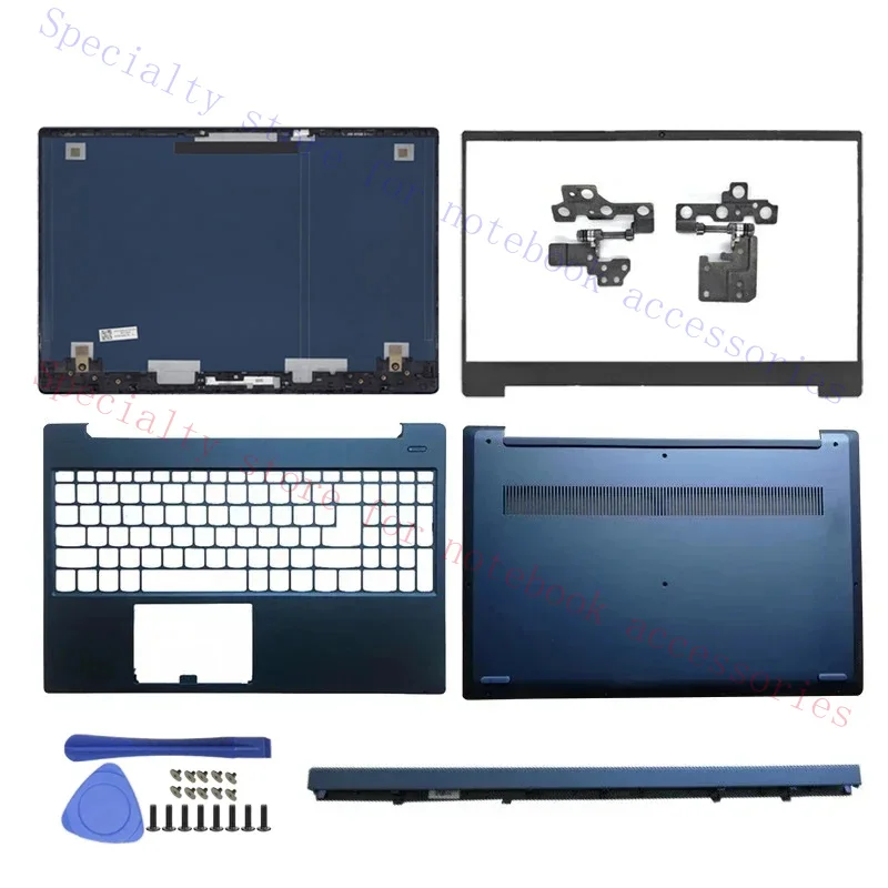 For Lenovo IdeaPad S340-15IWL S340-15API Black Silver BlueLaptops LCD Back Cover/Front Bezel/Hing Cover/Palmrest/Bottom Case
