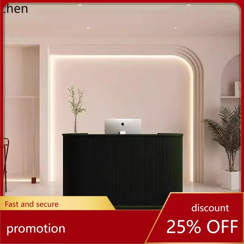 YFY Bar Table Company Reception Recepción Salón de belleza Mostrador de cajero