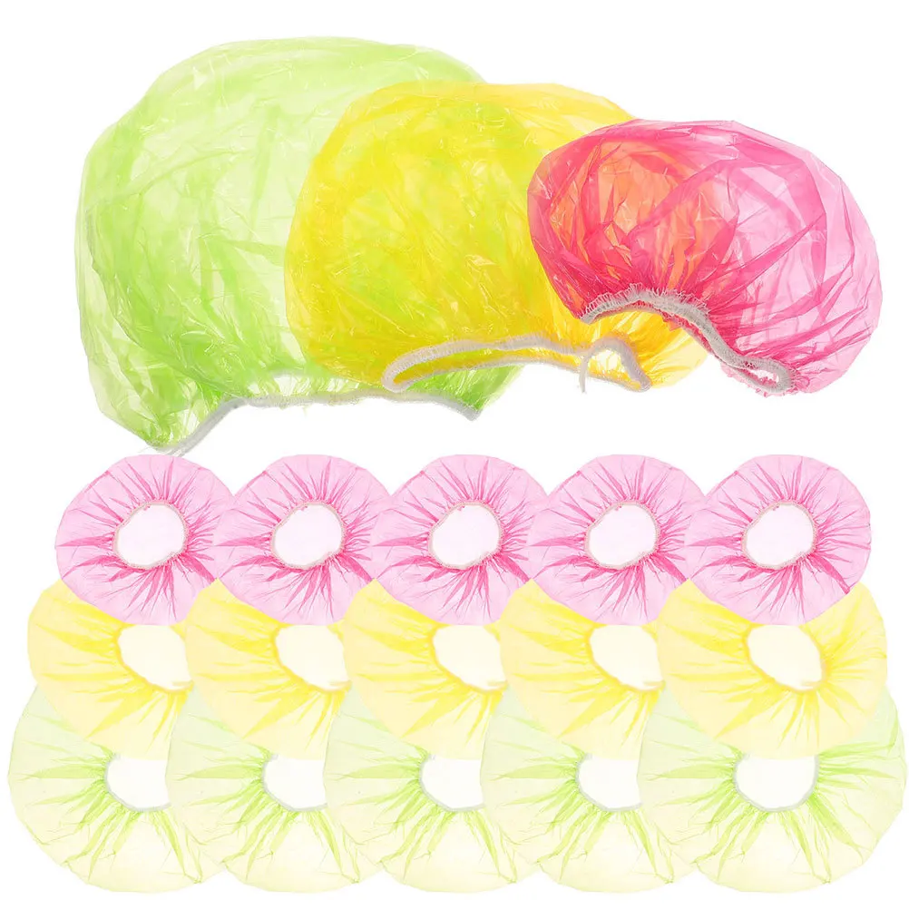 

120Pcs Flexible Elastic Disposable Food Bowl Covers Stretch Plastic Wraps for Kitchen Refrigerator Fresh Keeping Bags