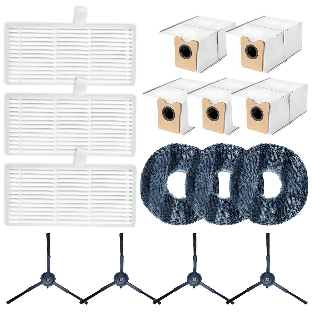 

Filter Mop Cloth Dust Bag Side Brush Kit For Eufy For Omni C20 Robot Vacuum Cleaner Home Improvement Cleaning Tools Parts