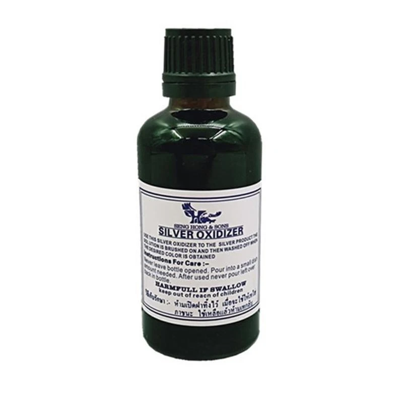 

Cool Patina Gel Tools Stabilized Liver of Silver Plating Solution 15ml Jewelry Making 15ml Easy and Quick to Use Craft