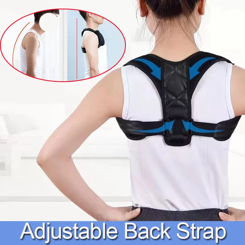 

1Pcs Adjustable Hunchback Posture Corrector-Posture Preventive Orthotics-Unisex Breathable Body Shaping