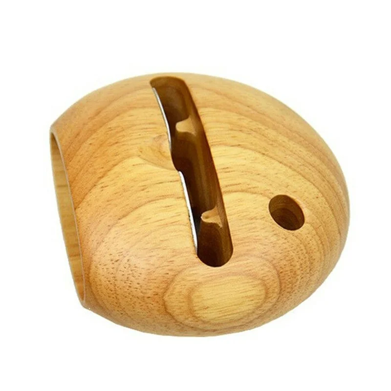 

NEW Pen Stand Wooden Portable Organized Desktop Sound Amplifier Cable Home Phone Holder Office Anti Slip Universal Charging