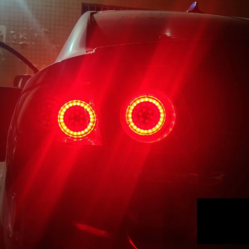 Car Accessories Mazda 6 LED Tail Lights For Mazda 3 2006-2015 Rear Lamps DRL Plug And Play Flashing steering 4PCS/Set