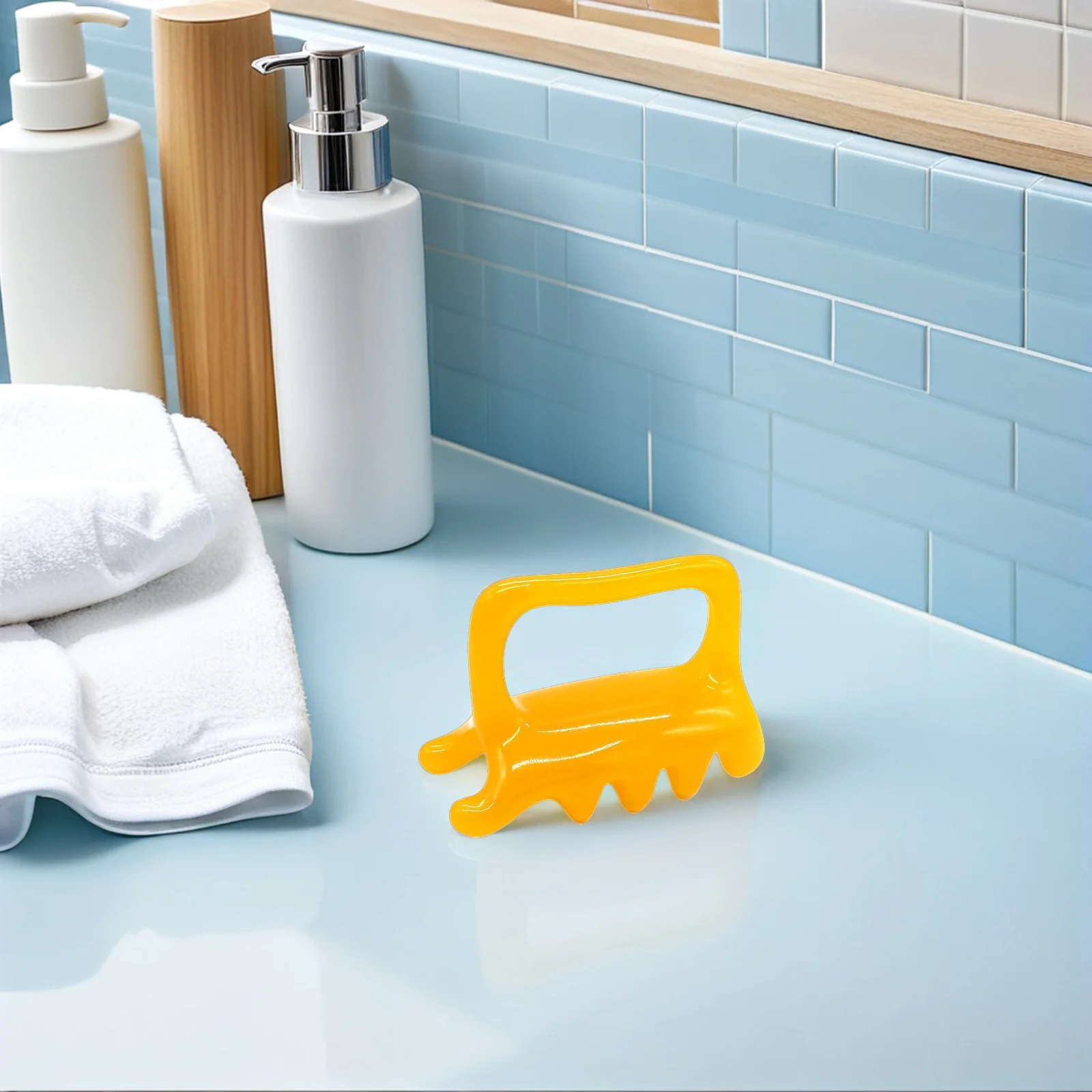 

2pcs Handheld Massagers Lightweight Resin Honeycomb Wax Therapy Tools For Back Shoulder Body Fascia Muscle Relief Portable