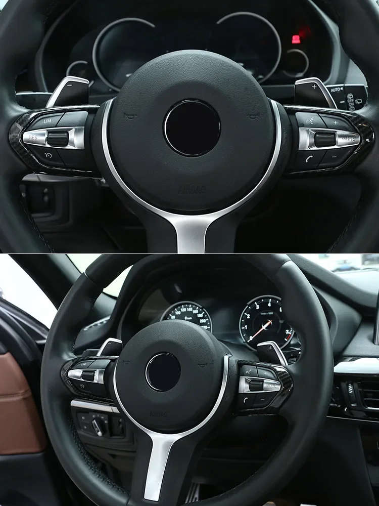 Für BMW F20 F21 F22 F23 F30 F32 F33 F34 F36 F39 F15 F16 F80 F85 F86 Auto-Lenkrad-Tastenaufkleber M-Sport Autozubehör – Detail 3