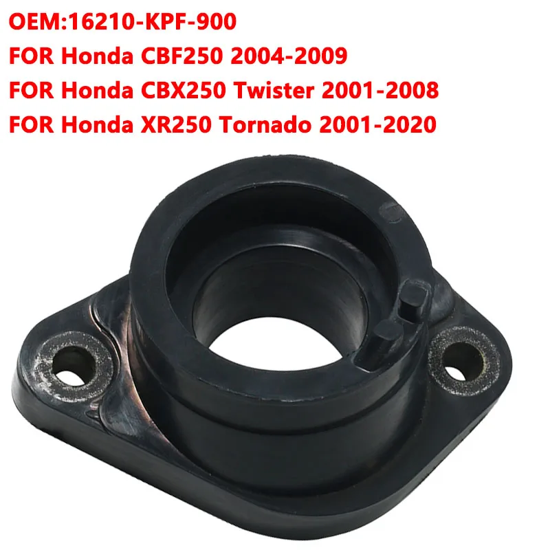 

Motorcycle Carburetor Interface Manifold Intake Glue for Honda Twister XR250 CBX250 CBF250 Tornado XR 250 16210-KPF-900