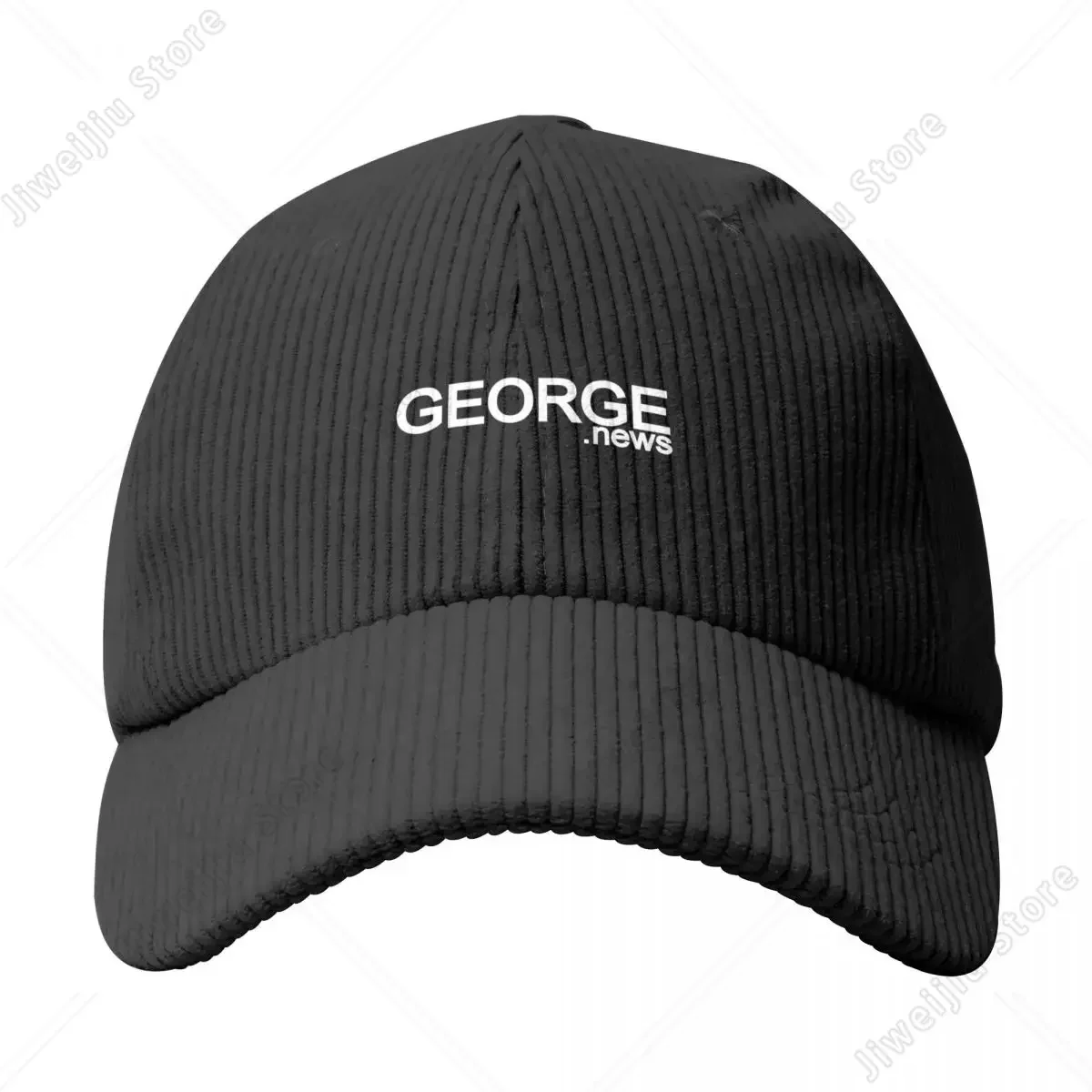 GEORGE NEWS OFFICIAL V7 Corduroy Baseball Cap Hat Man For The Sun cute Designer Hat Anime Men's Women's