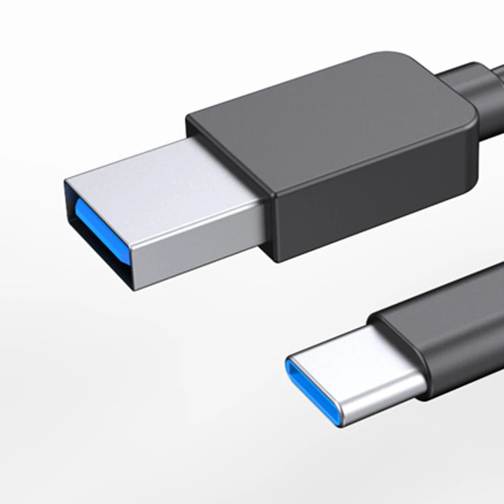 USB3.0 외부 CD DVD 드라이브(USB/Type-C 포트 포함) + SD/TF 5 In 1 드라이브 버너 레코더(Linux Windows XP/10/8/7 노트북 PC용)