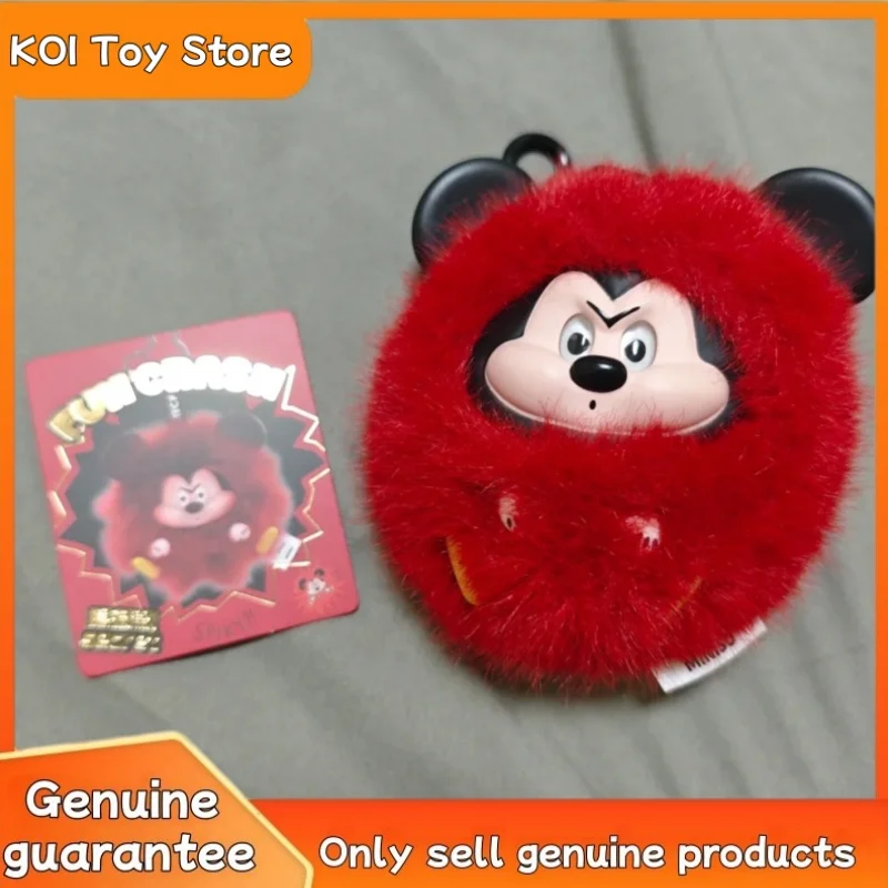 Originale Miniso Mickey Fun Crash Series Ciondolo scatola cieca Cartoon Topolino Bambola in vinile Ciondolo borsa Kawaii Scatola misteriosa Giocattolo Ragazza regalo