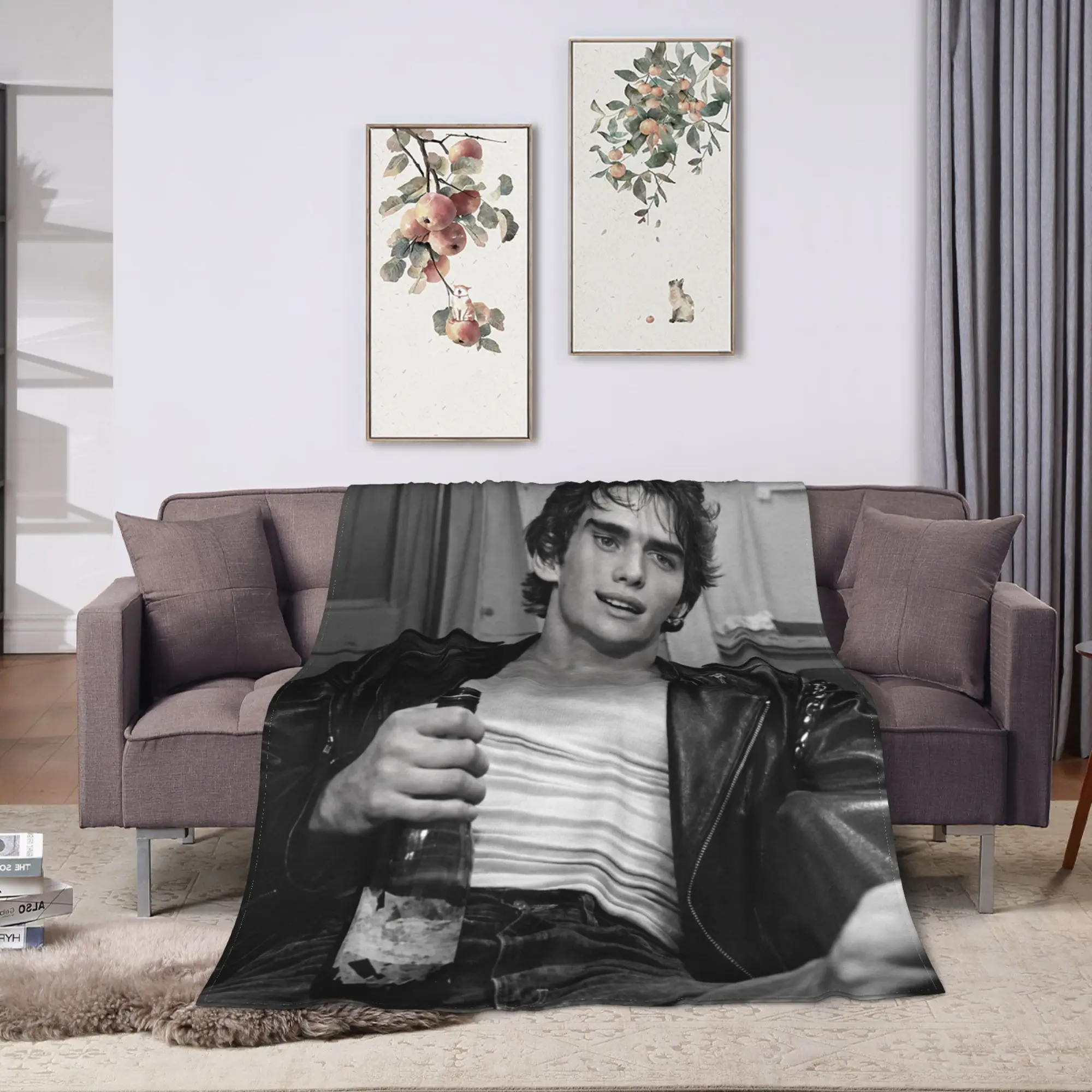 Dallas Winston The Outsiders Movie Flannel Blanket Winter  Warm Bedding Throws for Child Home Decor Bedspread Sofa Bed Cover