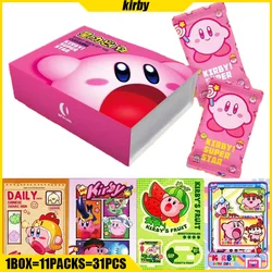 MOONCARD VOL.1 Kirby Super Star Cards Anime Collection Cards scatole di plastica giochi da tavolo giocattoli regali di compleanno per ragazzi e ragazze