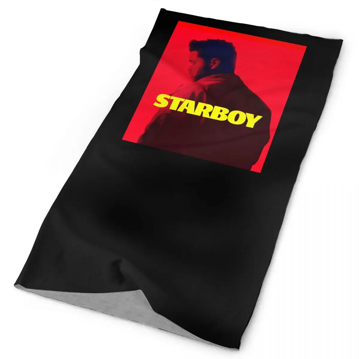 Starboy Weeknd Xo Daft Musicpunk Poster Neck Gaiter Bandana Scarf Face Mask Summer Cycling Summer Fishing