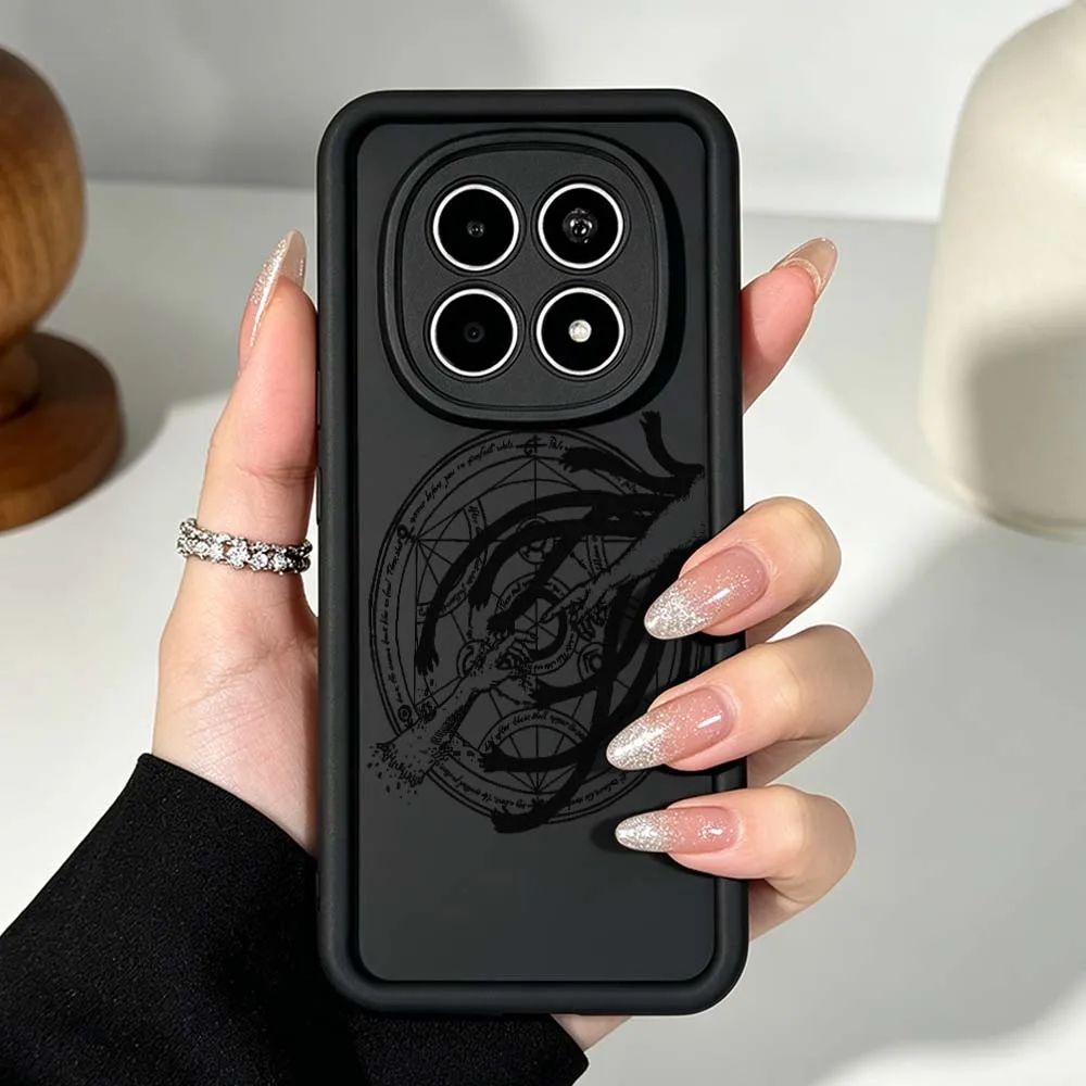 Fullmetal Alchemist Fashion Phone Case For Xiaomi Redmi Note 15 14 13 12 11 10 14S 11S Pro Plus 5G Eye Ladder Silicone Cover view 3