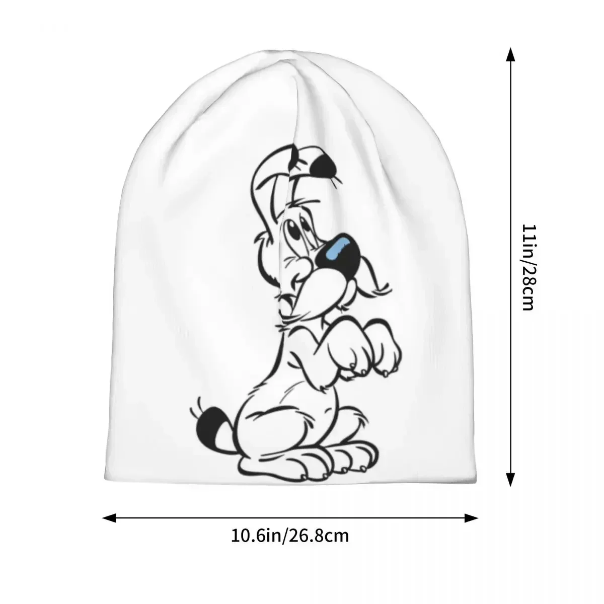 Asterix And Obelix Dogmatix Ideafix Obelix Dog Skullies Beanies Hats Warm Autumn Winter Cap Knitted Bonnet Caps for Unisex Adult