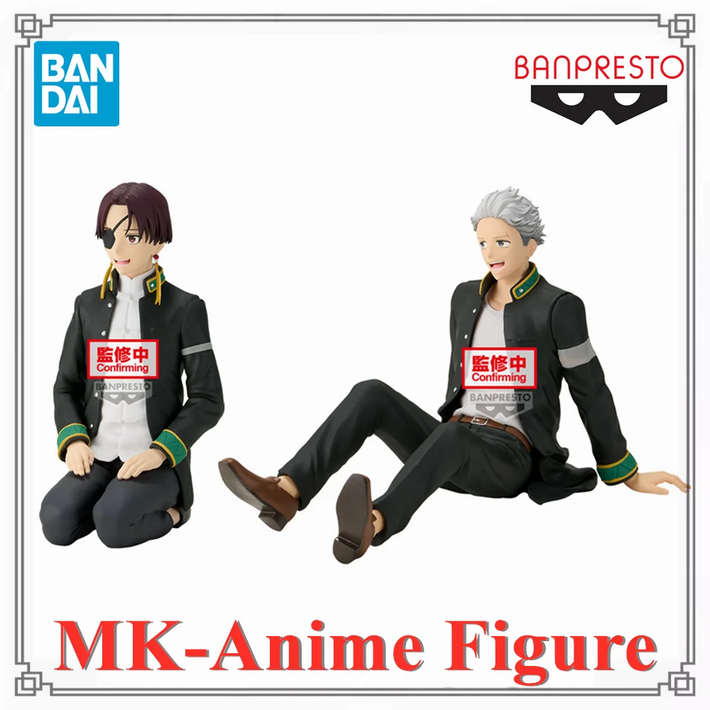 Disyuntor de viento Bandai original Hajime Umemiya Hayato Suo Chatting Time Ver. Premio Ver. Figura de anime Figura de acción Modelo de juguete de PVC