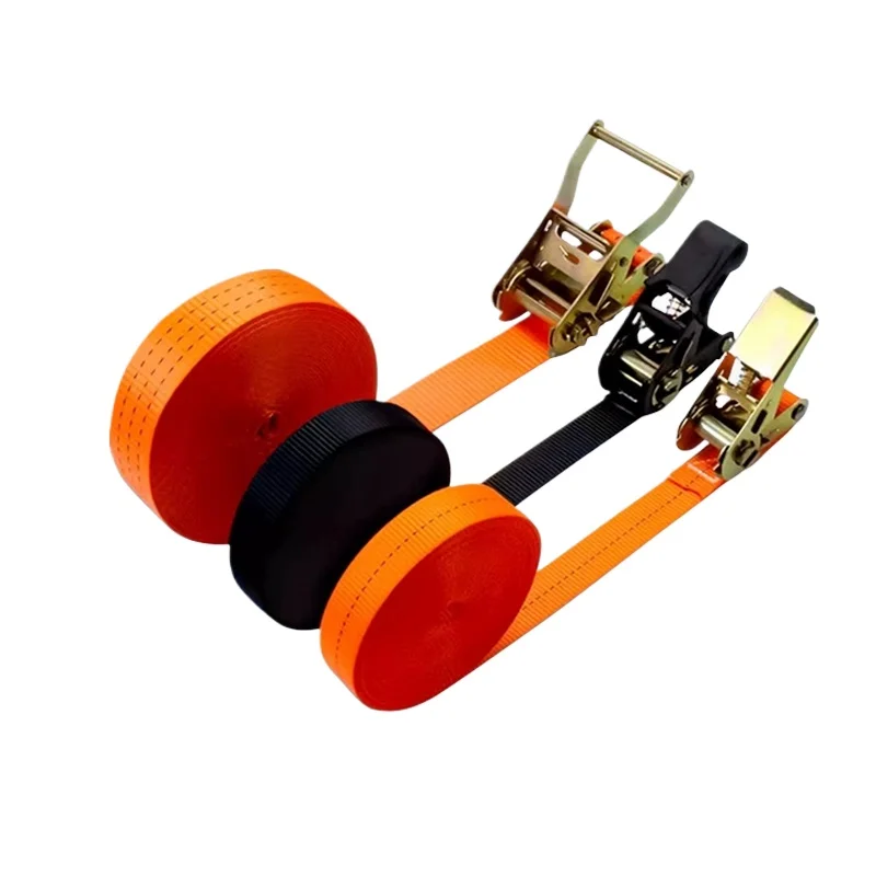 Truck Cargo Strapping Tightener Small Ratchet Rope Tightener Self-locking Cargo Fixing Tie Down Strap