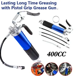 Manual Pistol Grip Grease Gun Greasing Injection 400CC Pistol Grip Grease Gun Heavy Duty High-pressure Pumping Grease Gun