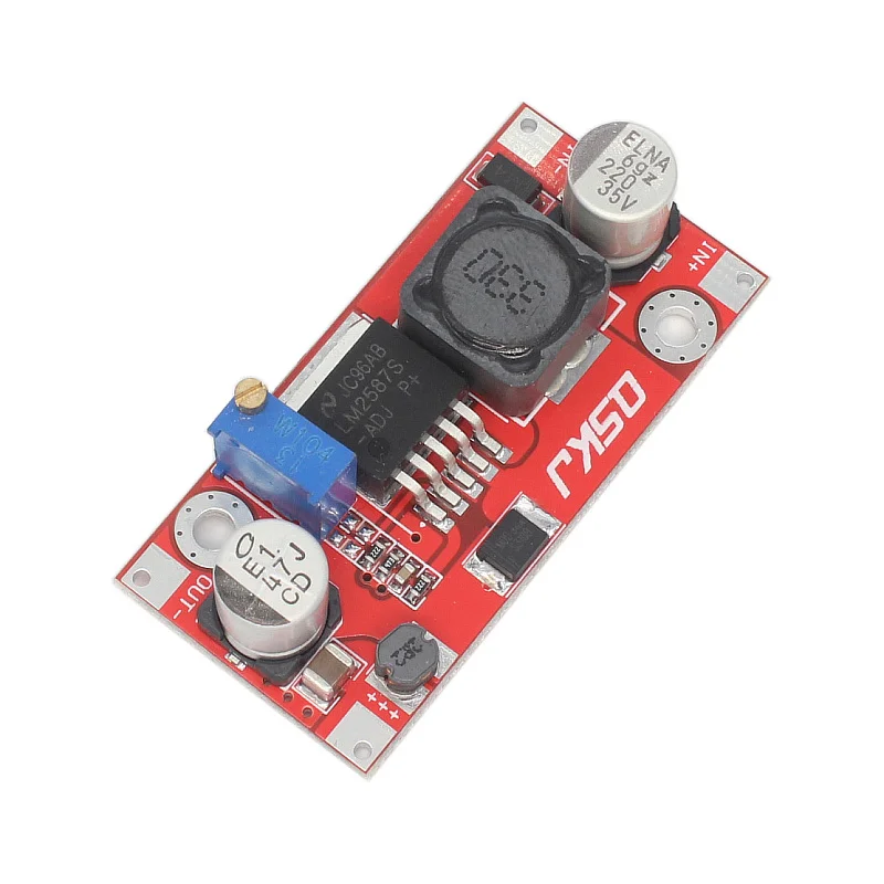 LM2587 DC-DC 4-34V12V24V To 5V-60V36V48V Adjustable Boost Converter Step Up Voltage Power Module 3A 15W QSKJ