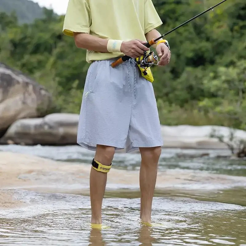 

Casual Shorts for Men and Women Ice Silk 2026 Summer Lightweight Thin Loose Solid Color Couple Style Outdoor Sports Beach Knee L