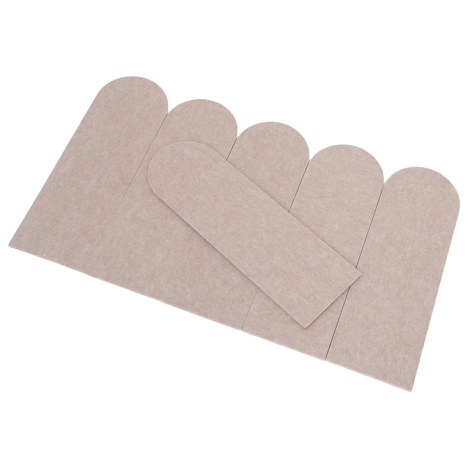 

6Pcs Anti-Collision Wall Padding Soft Self-Adhesive Safety Wall Panel for Room Playroom Decorative Protective Cushion