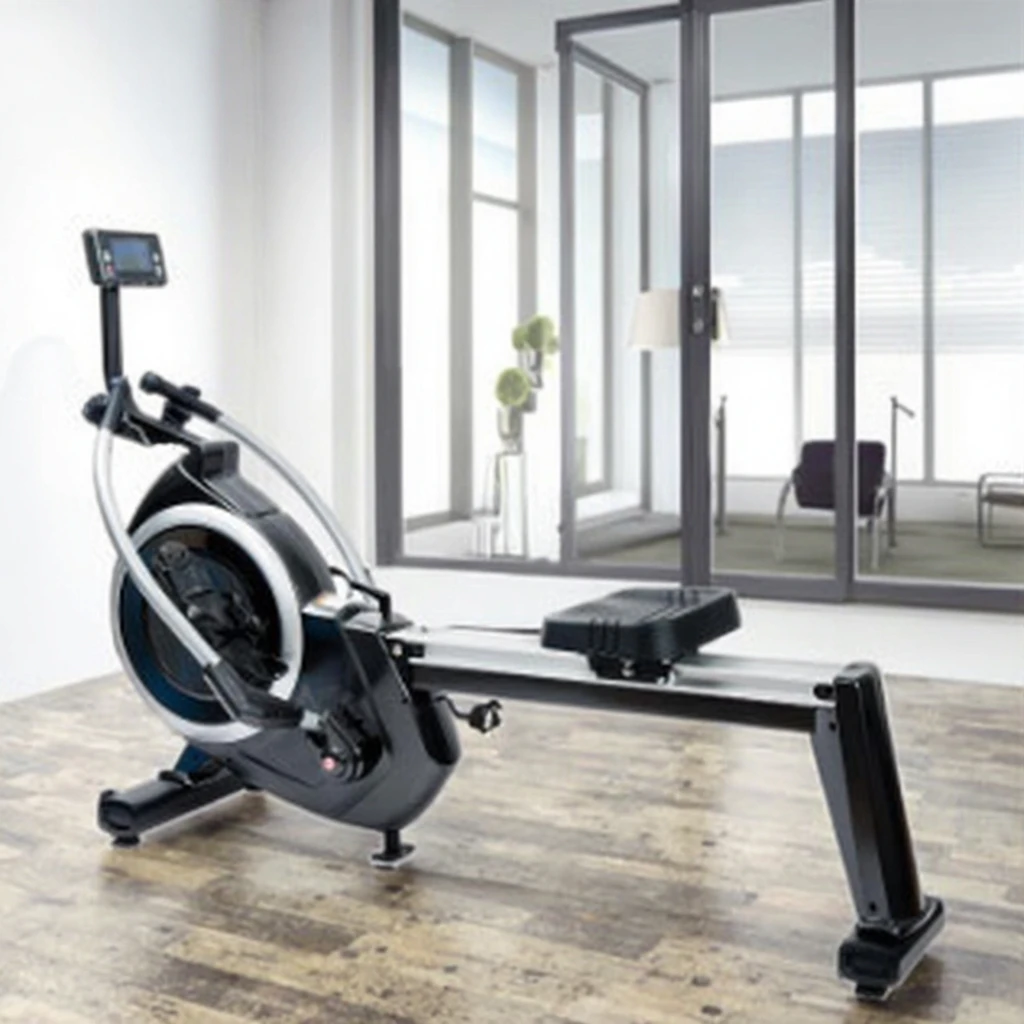Hydraulic Rowing Machine Fitness Equipment Multi-functional Whole Body Exercise Double Paddle Waist and Back Ho