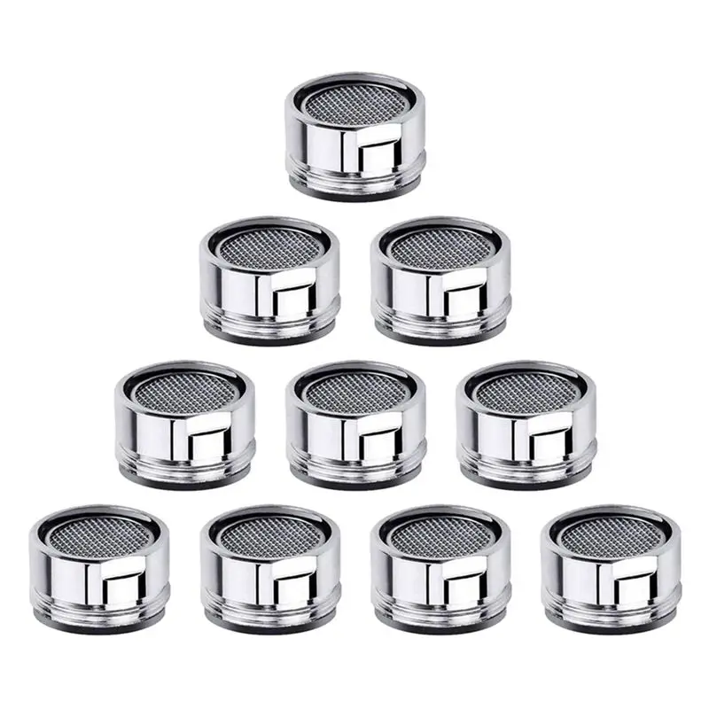 

ABHZ-10Piece Faucet Aerator Kitchen Sink Aerator Replacement Parts Parts Accessories With Brass Shell And Gasket For Kitchen Bat