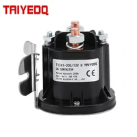 Contactor CC 12V 24V 48V 200A 1NO T1241-200 para camión de batería carretilla elevadora eléctrica cabrestante eléctrico vehículo eléctrico