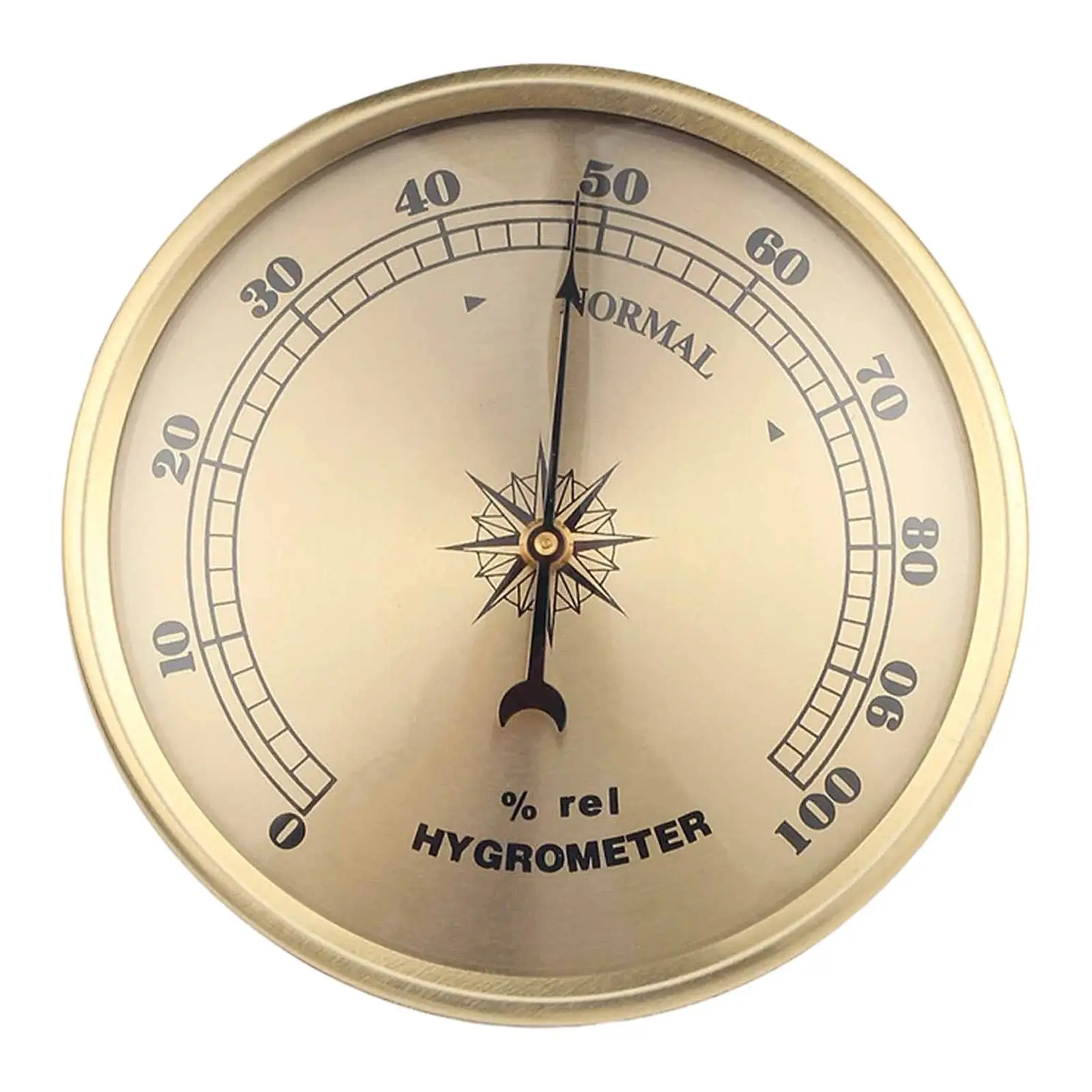 

Hygrometer Humidity Meter Versatile Lightweight Elegant Convenient Weather Station for Boating Fishing Office Indoor Planting