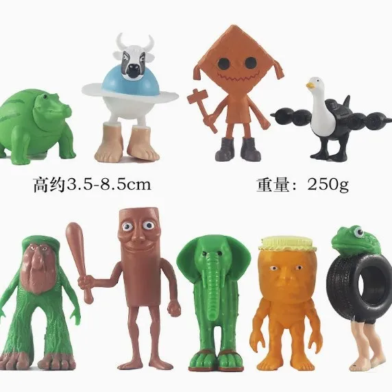 

Shanhaijing Figures Set 18 Styles High-Detail PVC Statues Tung Funny Animal Dolls Desktop Decoration for Adults Kids