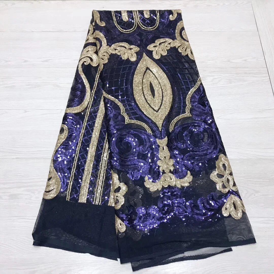 

African Lace Fabric 2018 Embroidered Nigerian Laces Fabric High Quality French Tulle Lace Fabric For Women Dress