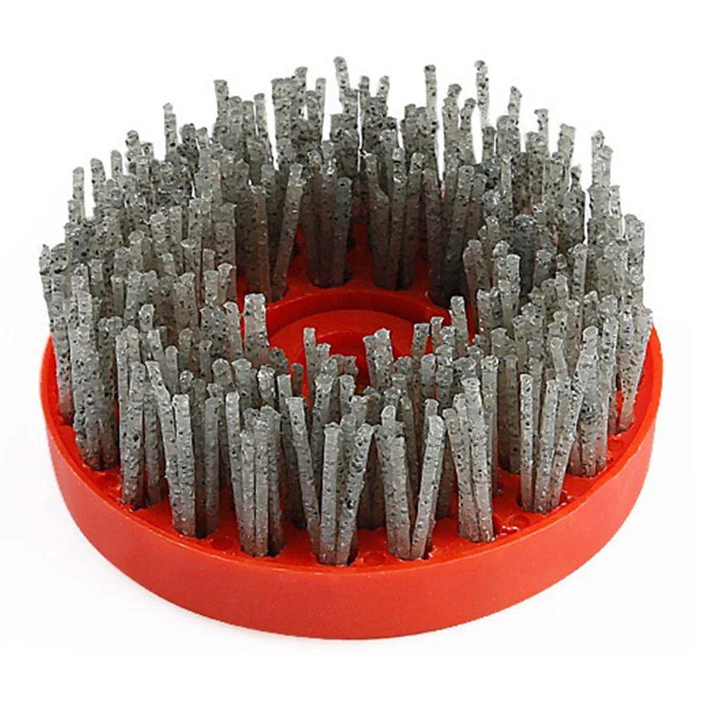 Brush Grinding Tool Polishing Tool Abrasive Brush Antique Brushes Nylon Brush 1pc 36#-3000# Red Color Portable Useful