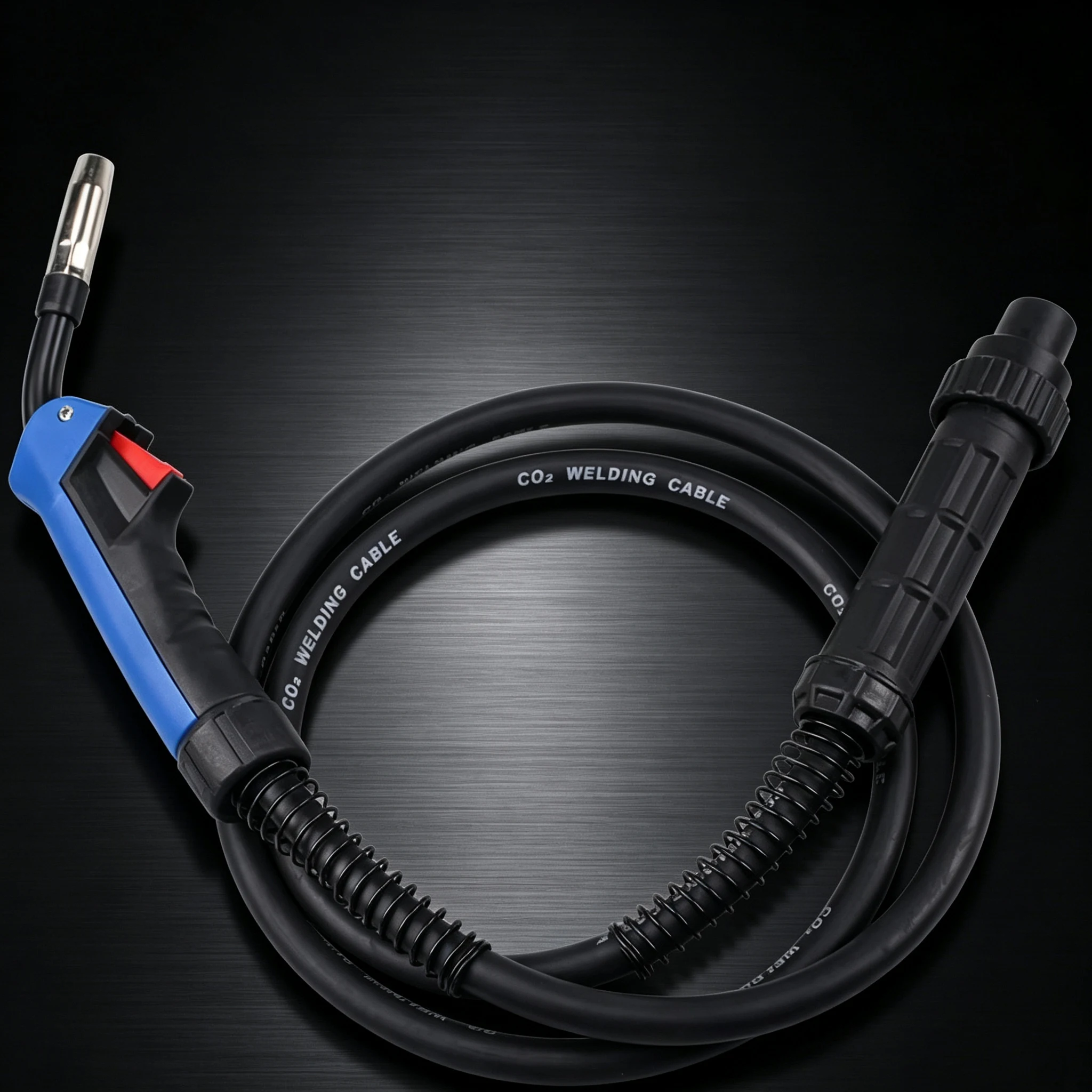 15AK MIG MAG Welding Torch with Euro Connector, Replacement Welding Gun Accessories for MIG MAG Welding Machine