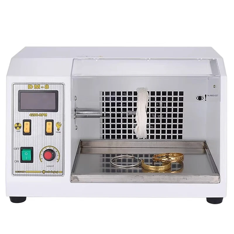 

Настольный полировальный станок DM-8, шлифовально-полировальный интегрированный станок, шлифовальный станок для удаления пыли с регулируемой скоростью