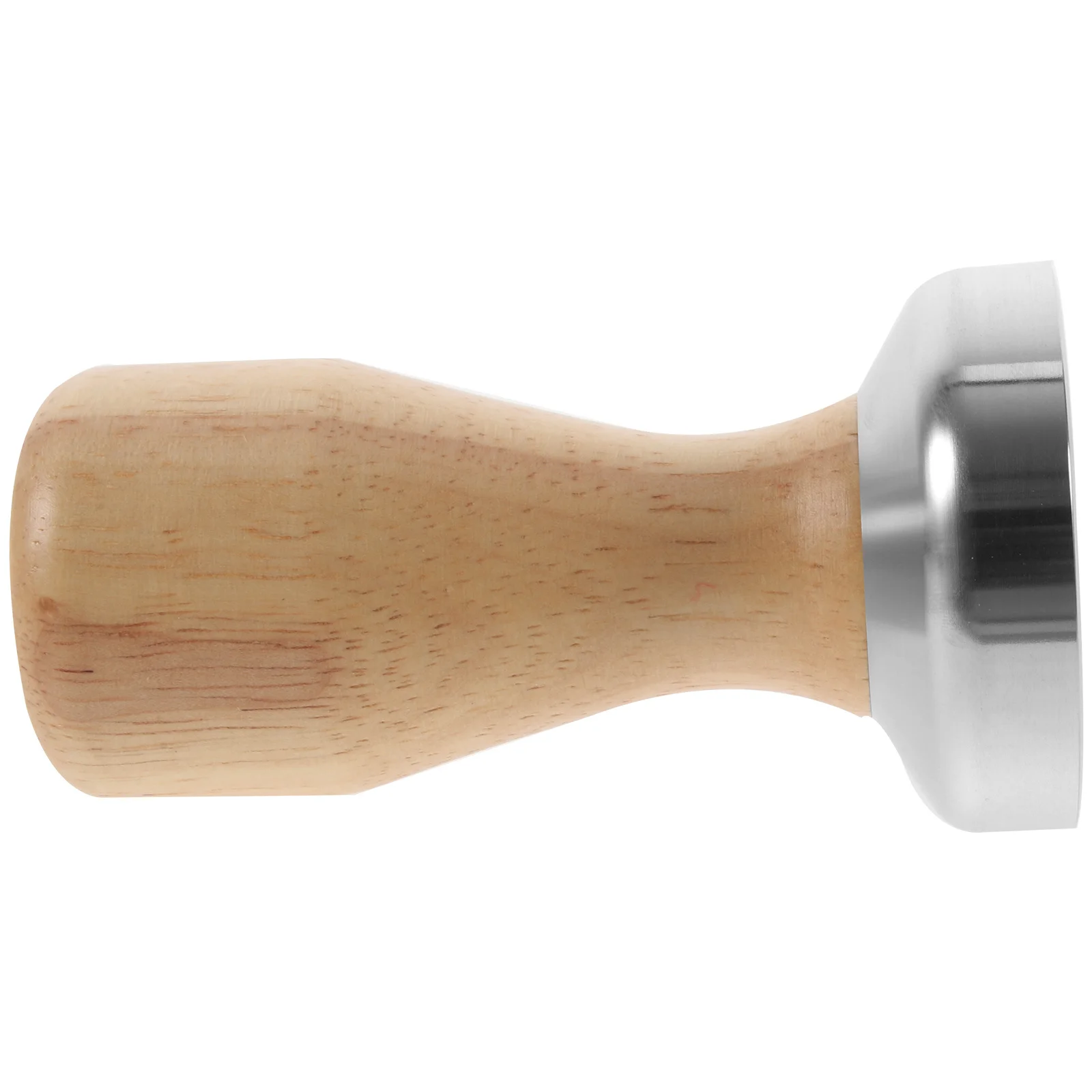 

Coffee Tamper Stainless Steel and Wood Reusable Espresso Pressing Tool Household Coffee Presser Metal Tamper