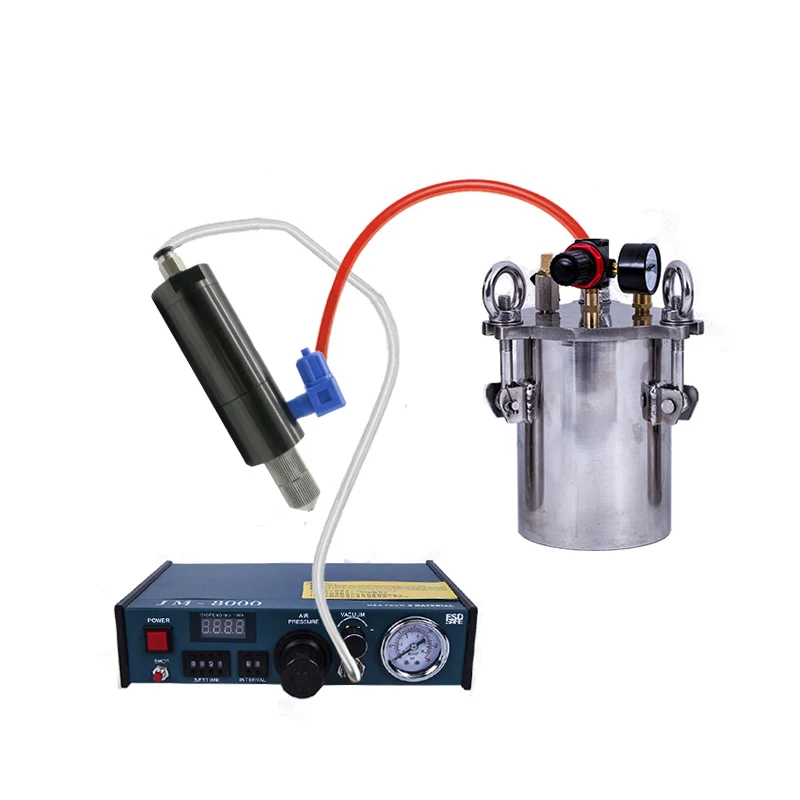 DJF-01 Professional Industrial Quality Plunger Dispensing Valve Glue Dispenser Factory Sale Various High Precision OEM Valves