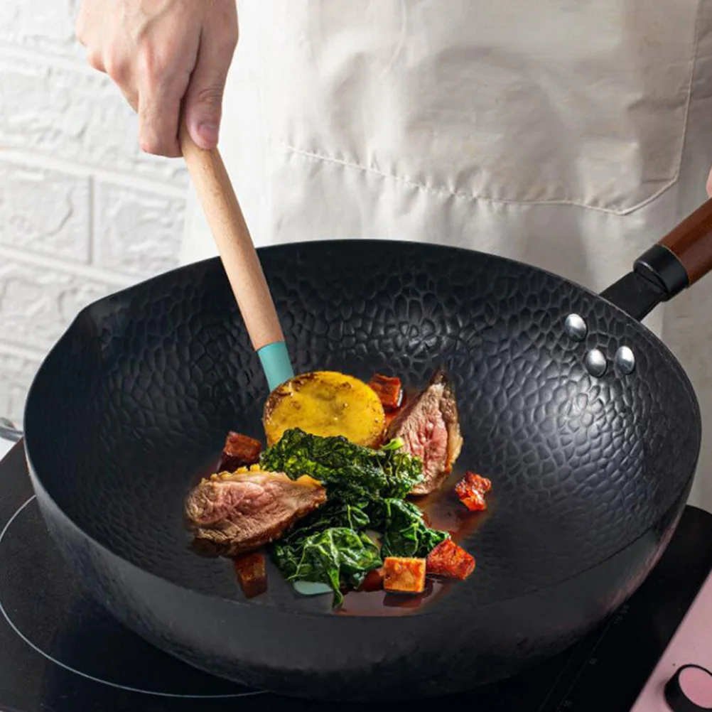 

1Set Premium Silicone Kitchen Utensils Spatula Spoon Ladle Set Easy Clean Stir Fry Cooking Tools Green