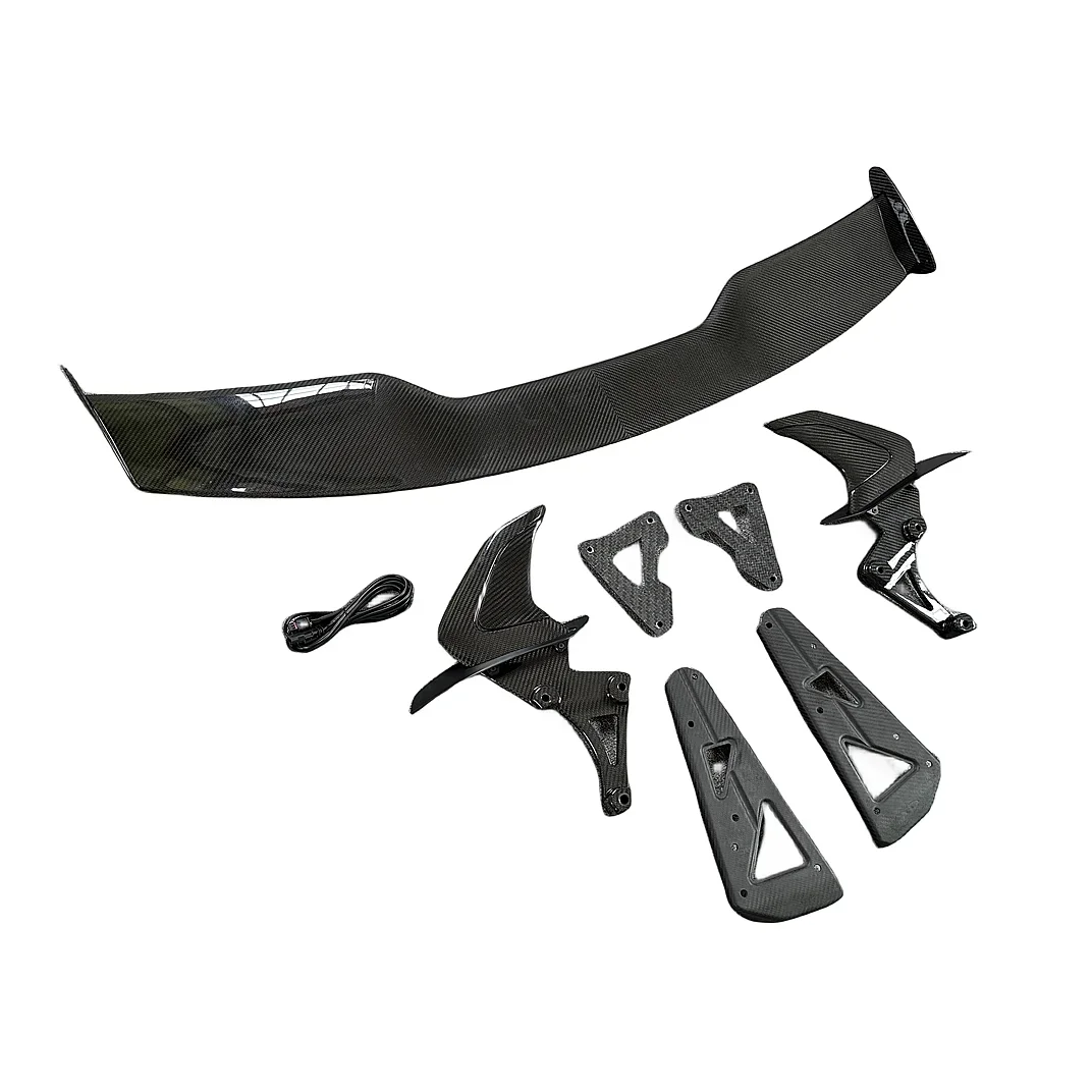 

Задний спойлер из углеродного волокна в стиле MSO, заднее крыло для McLaren 540C 570GT 570S 570Spider, автомобильный спойлер