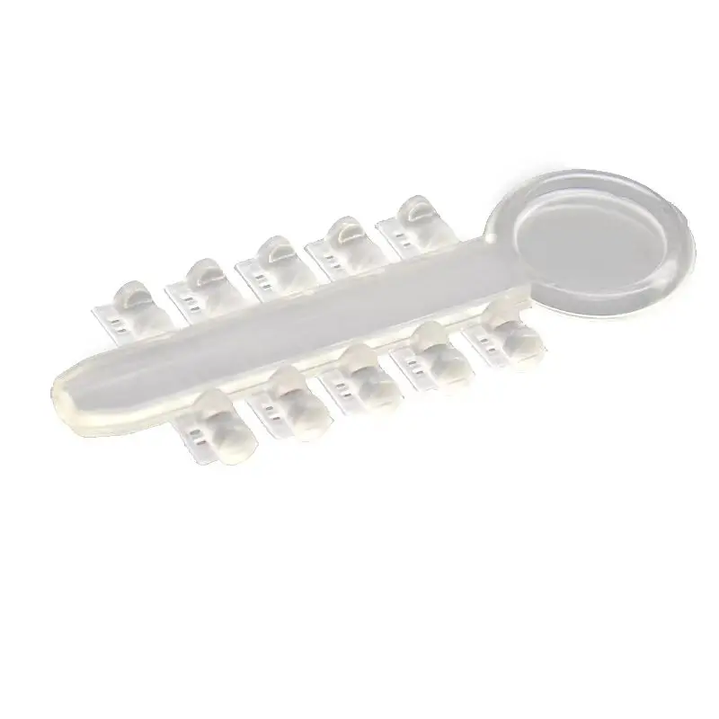 200pcs Dental Orthodontic Rotation Wedges Elastic Rubber Bands Brace Ligature Rotary Torsion Pad Brackets Accessories Clear